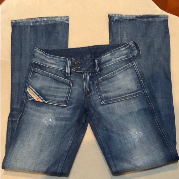Diesel jeans sz 26 bootcut made in Italy - Picture 1 of 5